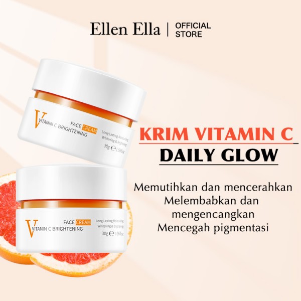 ELLEN ELLA Tingkatkan Krim Wajah Pemutih..