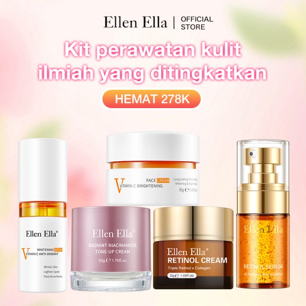 ELLEN ELLA Kit perawatan kulit ilmiah ya..