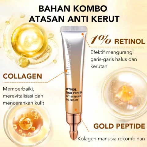 ELLEN ELLA Retinol Golden Peptide Eye Cream 20g