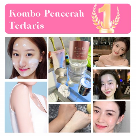 ELLEN ELLA Niacinamide Krim Pemutih Wajah dan Tubuh