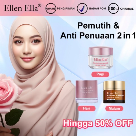 Ellen Ella Whitening & SunProtection & Anti-aging 3 IN 1-Get rid of dull and aging skin