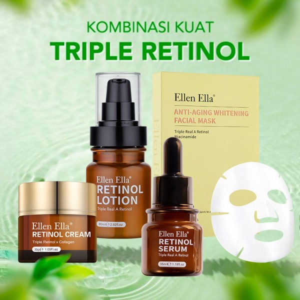 Kombo Retinol Tiga kali Anti Penuaan Tingkat Lanjut