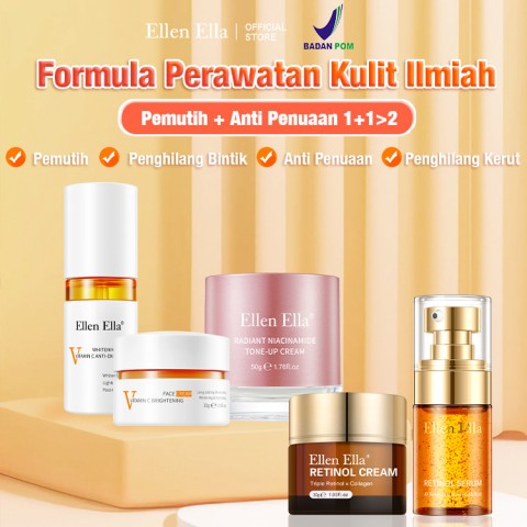 ELLEN ELLA Kit perawatan kulit ilmiah yang ditingkatkan
