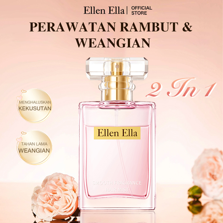 Double Layer Oil Hair Mist-Rambut licin & berkilau - ringan tak lembab