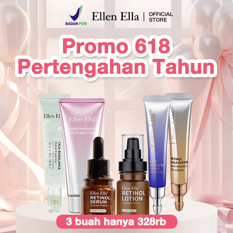 Ellen Ella 618-Promo Pertengahan Tahun-Hanya 328K untuk tiga produk apa pun