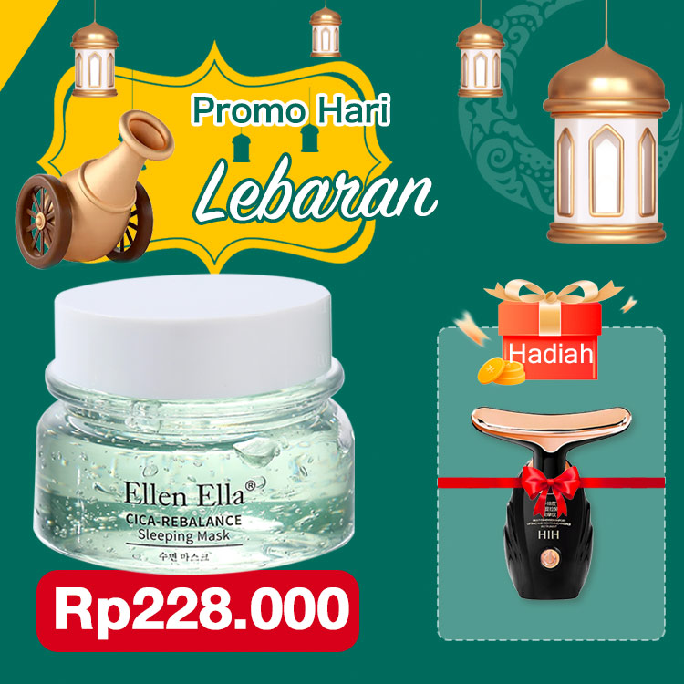 BPOM -Ellen Ella Cica-ReBalance Sleeping Mask dan Perangkat kecantikan tingkat lanjut-Whitening mengecilkan pori-pori - Dapatkan pijat gratis sebagai hadiah
