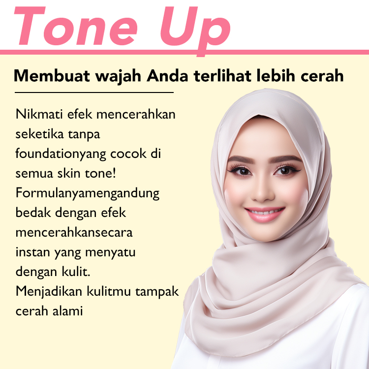 Ellen Ella Whitening & SunProtection & Anti-aging 3 IN 1-Menghilangkan kulit kusam dan menua-Niacinamide Serum & Retinol & Tone Up Cream-Mencerahkan Flek Mencerahkan Anti Kerut Pemutih Instan