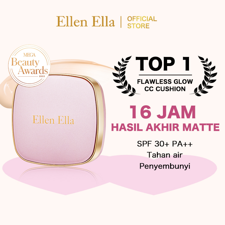 Ellen Ella Niacinamide Flawless Glow CC Cushion