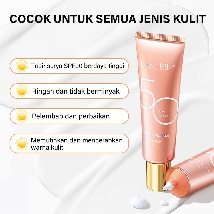 Ellen Ella Peningkatan Baru Tone Up Tabir Surya