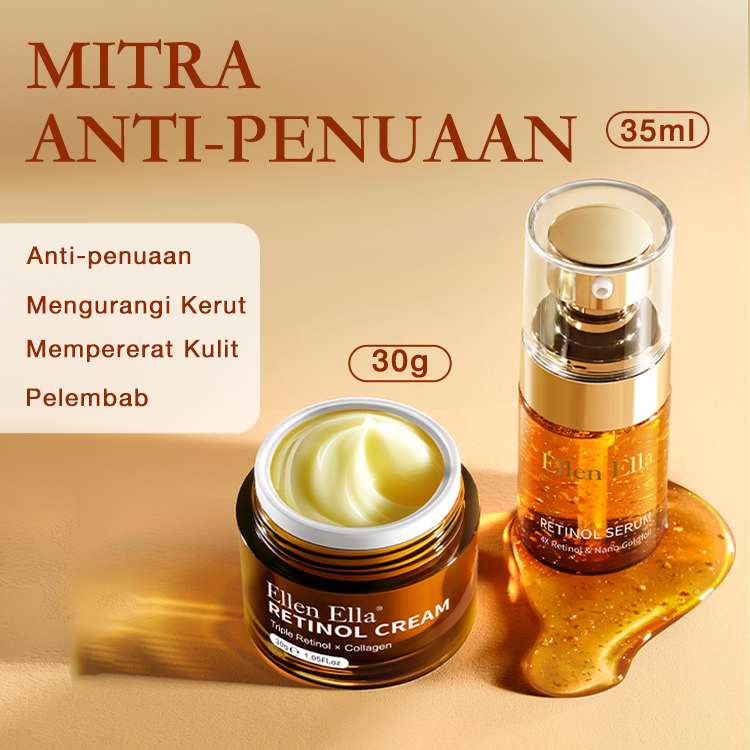 Ellen Ella rejimen perawatan kulit baru yang ditingkatkan-Perawatan kulit menyeluruh yang memutihkan, & anti penuaan