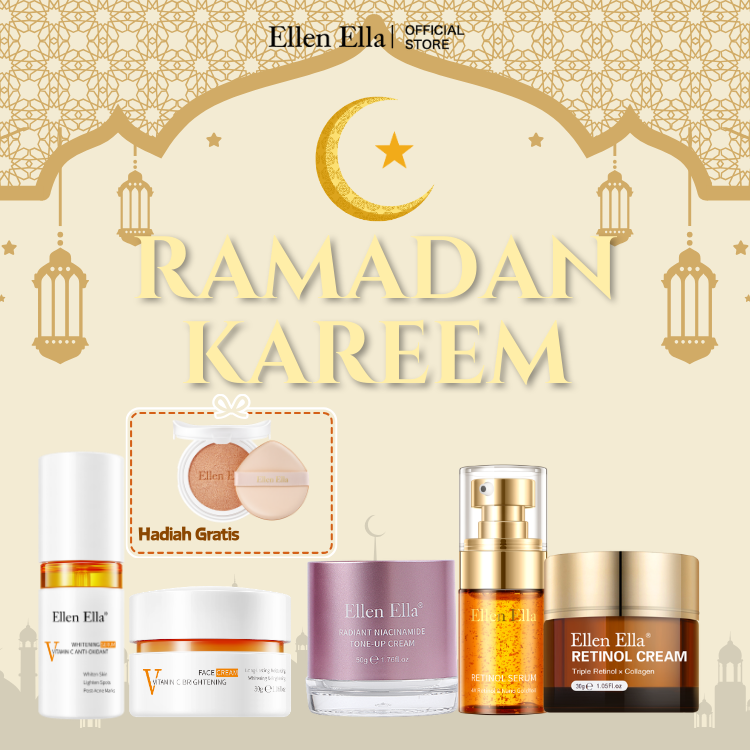 Pemanasan Sebelum Ramadhan-ELLEN ELLA Kit perawatan kulit ilmiah yang ditingkatkan