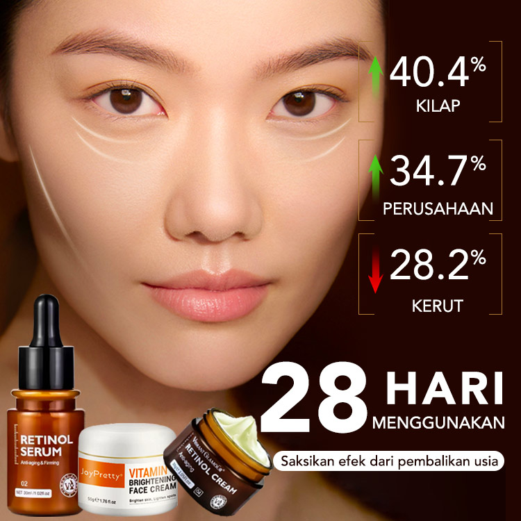 Kesepakatan Super Ramadhan-VA Retinol Krim anti penuaan dan krim pemutih VC